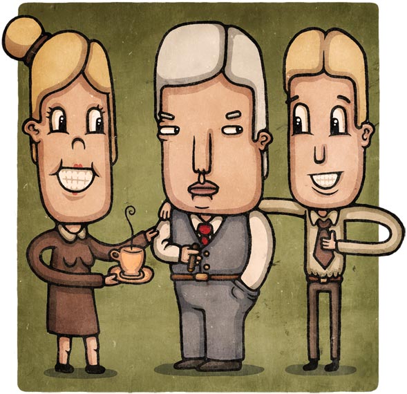 illustration for talouselämä